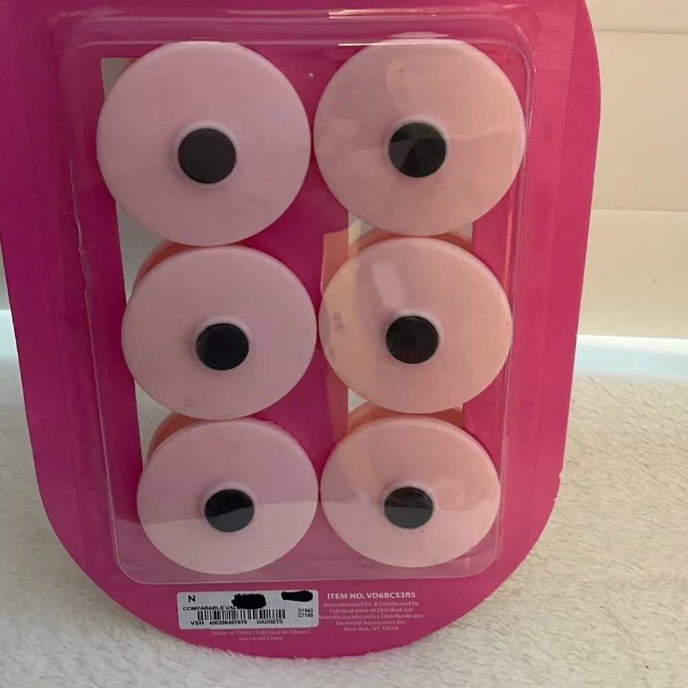 Pink and Red Bag Clips